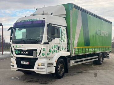 MAN TGM 18.290 18 t, 17.800 €, 2015. , 896.000 km, Sanduk sa ceradom, Dizel, 1 cm3, Manuelni menjač, Loznica