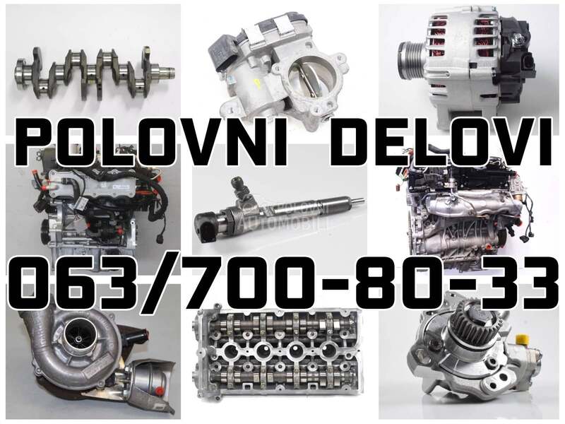 POLOVNI DELOVI za Peugeot 206, 308, 104 ...