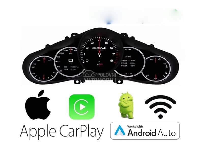 Virtuelne table Android za Porsche Cayenne, Panamera, Macan