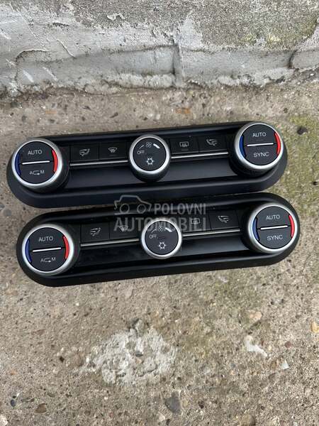 Komande  za automatsku klimu za Alfa Romeo Stelvio od 2017. do 2022. god.