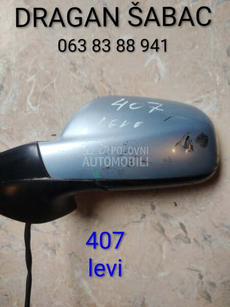 retrovizor za Peugeot 407 od 2001. do 2009. god.
