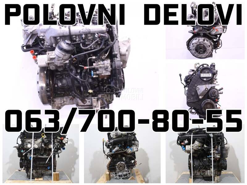 Kompletan motor za Opel Zafira, Agila, Insignia ...