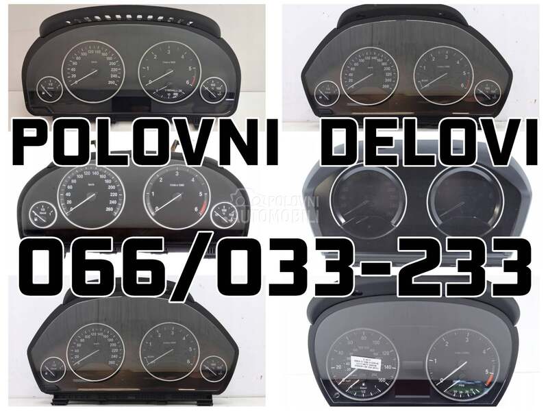 Kilometar sat - brzinomer za BMW 125, 750, 118 ...