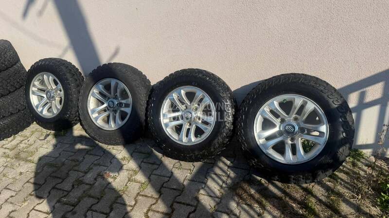 Aluminijumske felne suzuki 16" 5 x 139.7