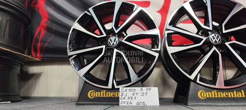 Aluminijumske felne  17" 5 x 100