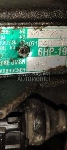 Menjač Automatski C6 za Audi A6 od 2004. do 2009. god.