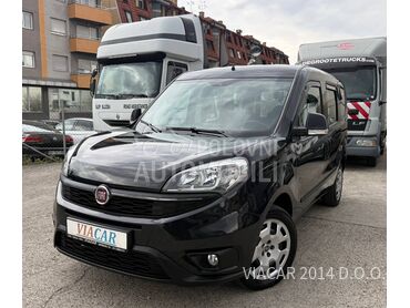 Fiat Doblo 1.4  G-TEC (može zamena), 9.550 €, 2018. Monovolumen (MiniVan), Benzin + Metan (CNG) | 1368 cm3, 193.443 km, 88kW (120 KS), Manuelni 6 brzina, 4/5 vrata, 5 sedišta, Voždovac
