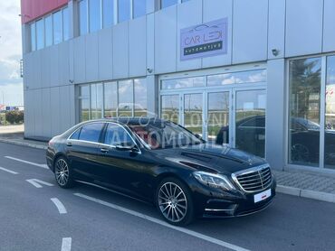 Mercedes Benz S 500 4M Long Designo, 47.900 €, 2016. Limuzina, Benzin | 4663 cm3, 62.900 km, 335kW (455 KS), Automatski / poluautomatski, 4/5 vrata, 5 sedišta, Nova Pazova