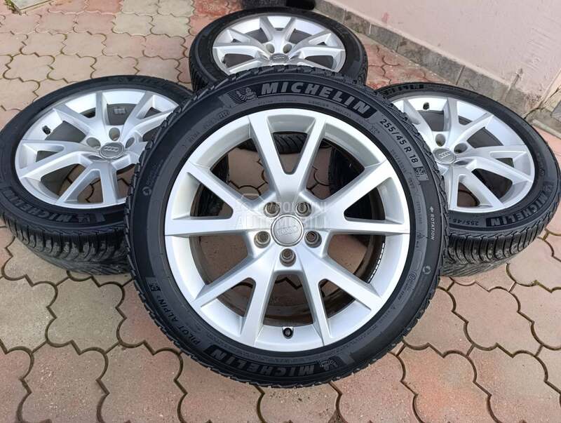 Aluminijumske felne original audi 18" 5 x 112