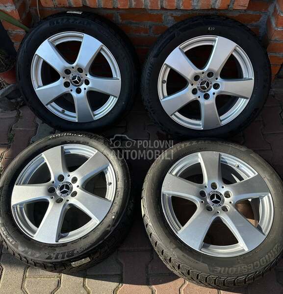 Aluminijumske felne mercedes original 17" 5 x 112