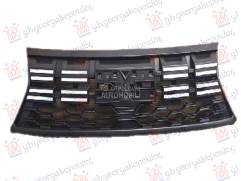 PVC MASKA CRNA (BELE LAJSNE... za Dacia Duster