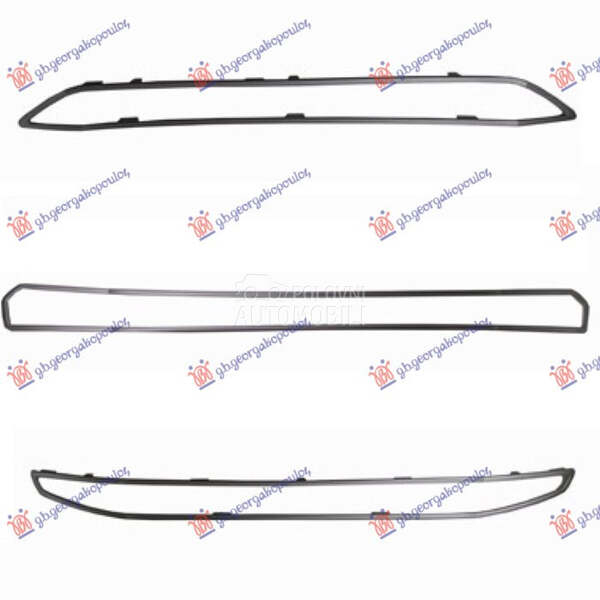LAJSNE PVC MASKE SIVE (SET... za Ford EcoSport