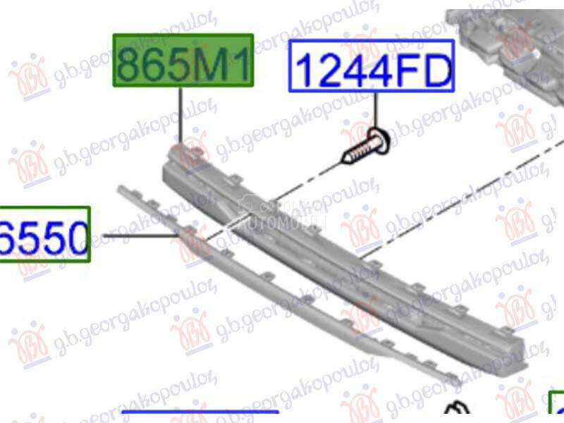 PVC MASKA UNUSTRASNJA (PLAS... za Kia Picanto