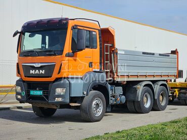 MAN TGS 33.480, Po dogovoru, 2015. , 633.947 km, Kiper, Dizel, 12419 cm3, Manuelni menjač, Loznica