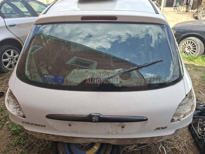 gepek vrata za Peugeot 206