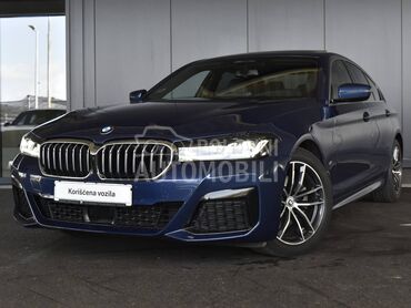 BMW 520 d xDrive M paket, 42.990 €, 2021. Limuzina, Dizel | 1995 cm3, 77.200 km, 140kW (190 KS), Automatski / poluautomatski, 4/5 vrata, 5 sedišta, Beograd