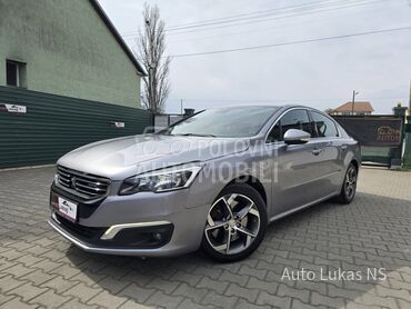 Peugeot 508 2.O HDI ALLURE, 7.995 €, 2016. Limuzina, Dizel | 1997 cm3, 260.000 km, 133kW (181 KS), Automatski / poluautomatski, 4/5 vrata, 5 sedišta, Novi Sad