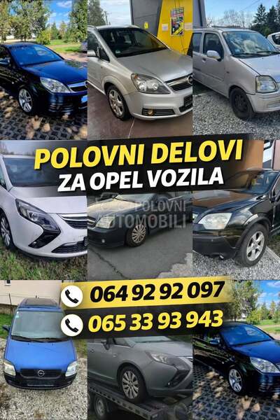 Opel Zafira -  kompletan auto u delovima