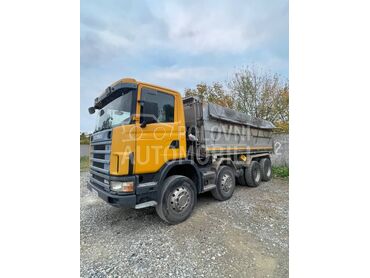 Scania 124 C 470, 27.000 €, 2001. , 600.861 km, Kiper, Dizel, 11705 cm3, Poluautomatski menjač, Železnik
