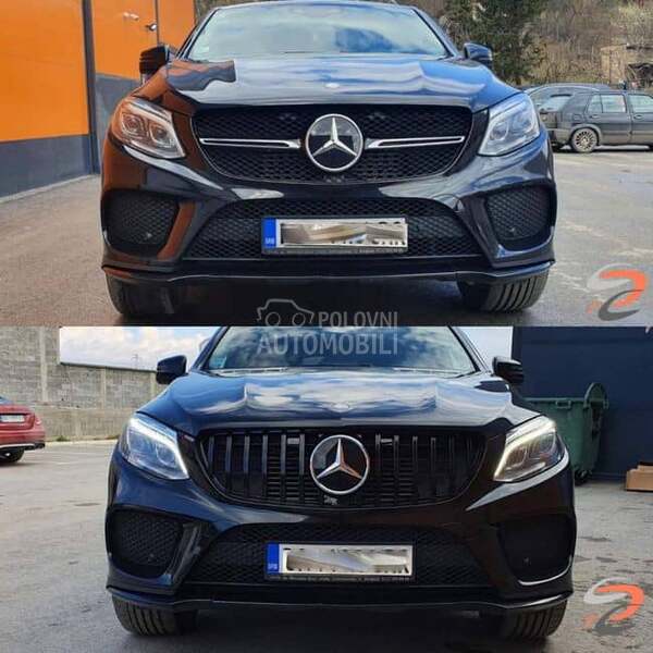 Gril maska C292 GT black za Mercedes Benz GLE 350, GLE 250, GLE 300 ... od 2015. do 2019. god.