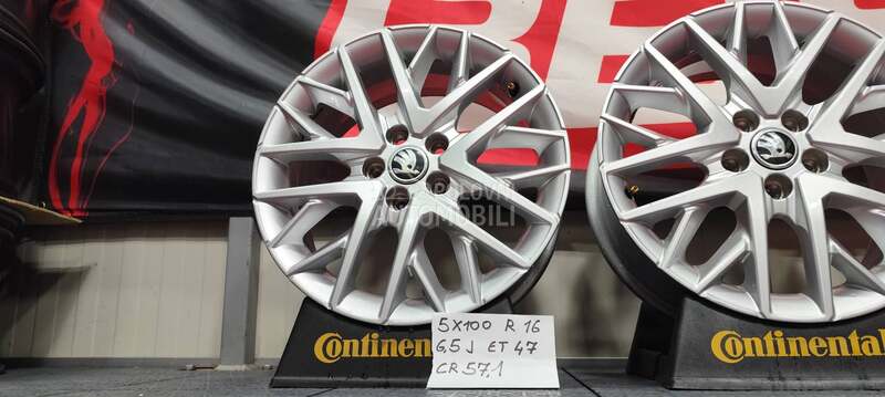 Aluminijumske felne  16" 5 x 100
