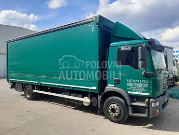 MAN TGM 15.280 (može zamena), 16.500 €, 2008. , 745.000 km, Sanduk sa ceradom, Dizel, 6871 cm3, Automatski menjač, Novi Sad