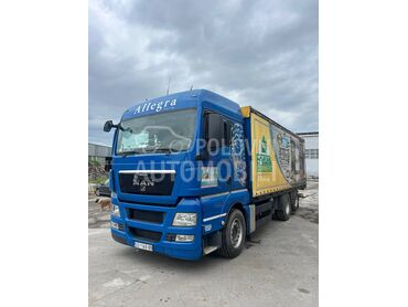 MAN TGX 26.480 (može zamena), 20.000 €, 2012. , 920.000 km, Sanduk sa ceradom, Dizel, 12000 cm3, Automatski menjač, Leskovac