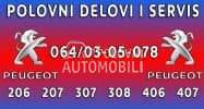 POJASEVI za Peugeot 206, 208, 308 ...