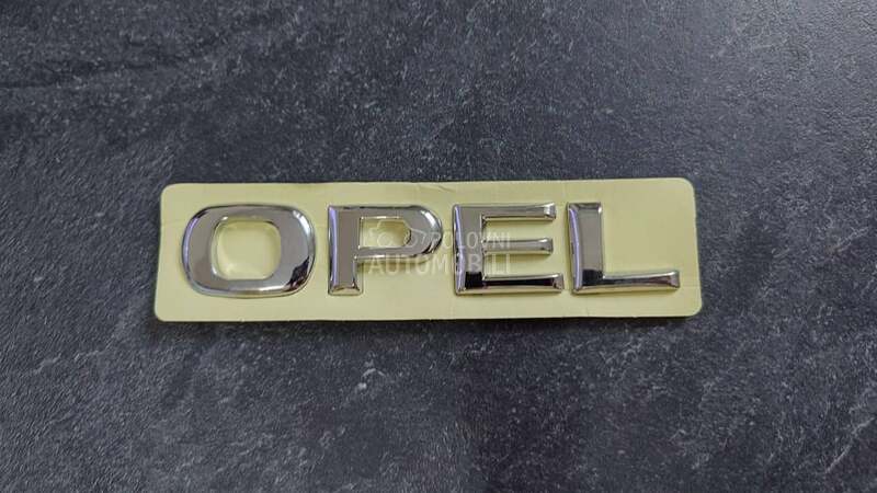 NOVO oznaka 110x22mm za Opel GT, Combo, Commodore ...