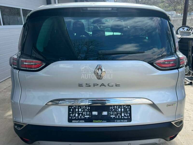 Vrata gepeka siva TED69 za Renault Espace od 2015. do 2023. god.