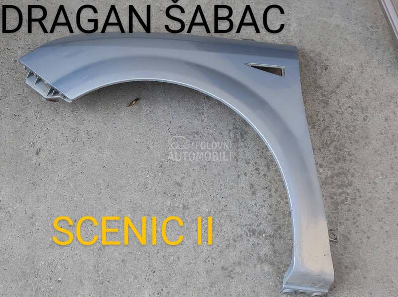 Blatobran i krilo za Renault Clio, Espace, Grand Espace ... od 1996. do 2008. god.