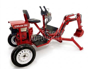 Stršljen 200 Mini Bager, 2.917 €, 2026. , Mini bager, Benzin, 200 cm3, 5kW (7 KS), Jagodina