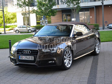 Audi A5 Cabrio, 14.000 €, 2012. Kabriolet/Roadster, Benzin | 1984 cm3, 142.147 km, 155kW (211 KS), Automatski / poluautomatski, 2/3 vrata, 4 sedišta, Voždovac