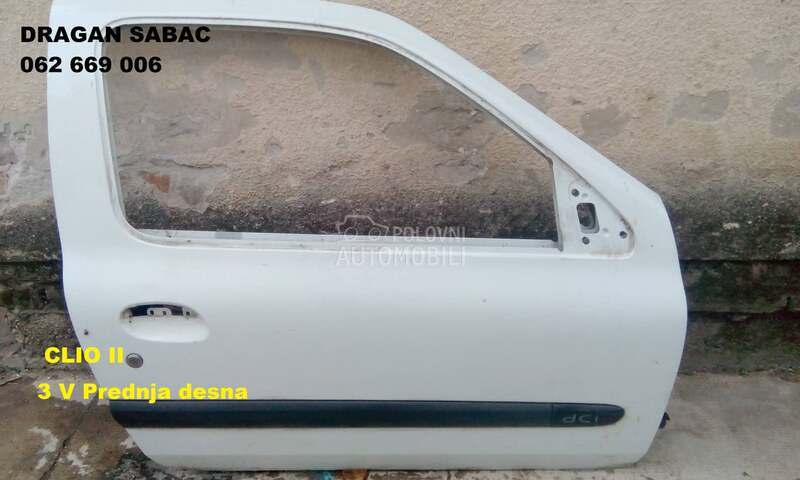 Vrata za Renault Clio, Espace, Grand Espace ... od 1996. do 2012. god.