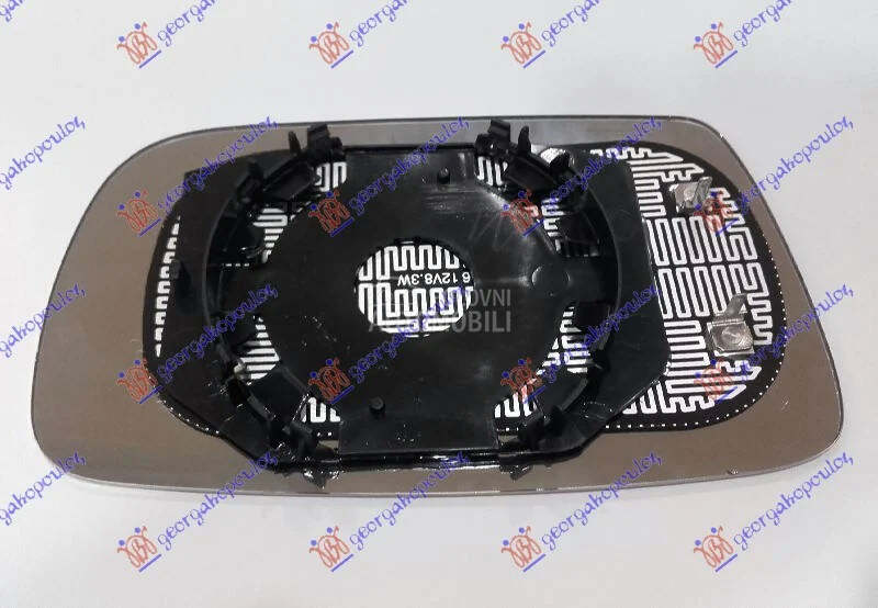 Staklo za retrovizor za Toyota Yaris od 1999. do 2005. god.