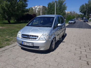 Opel Meriva 1.8, 1.990 €, 2003. Monovolumen (MiniVan), Benzin | 1796 cm3, 212.400 km, 92kW (125 KS), Manuelni 5 brzina, 4/5 vrata, 5 sedišta, Novi Beograd