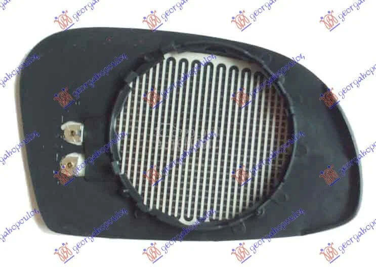 Staklo za retrovizor za Citroen Saxo od 1999. do 2004. god.
