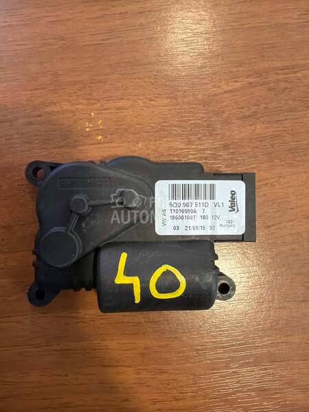Motoric klapne za Volkswagen Golf 7, Tiguan, Passat B8 ...
