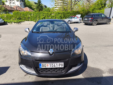Renault Megane CC GT sport, 4.970 €, 2010. Kabriolet/Roadster, Benzin | 1397 cm3, 140.000 km, 96kW (131 KS), Manuelni 6 brzina, 2/3 vrata, 4 sedišta, Beograd