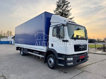 MAN TGM 15.250, 16.200 €, 2012. , 631.378 km, Sanduk sa ceradom, Dizel, 6800 cm3, Manuelni menjač, Šabac