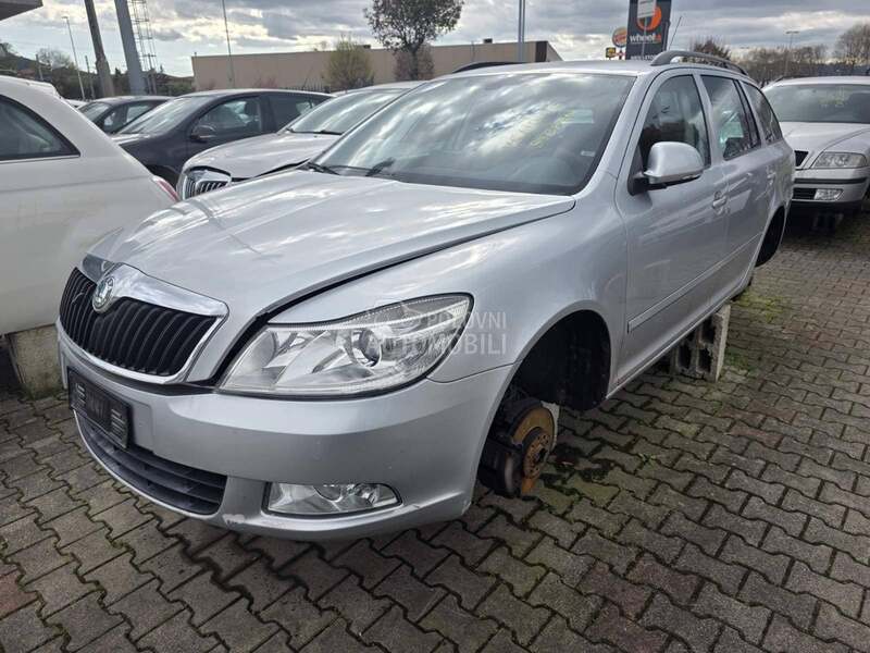 Tabla sa AIR BAG-ovima za Škoda Octavia od 2009. do 2013. god.