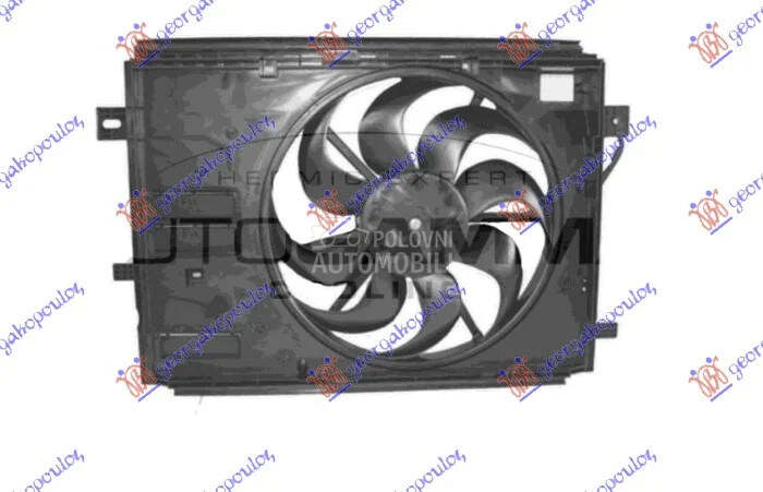 Ventilator hladnjaka za Citroen DS7 od 2017. do 2026. god.