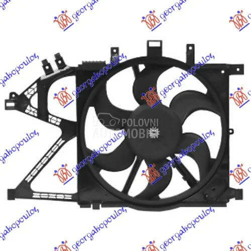 Ventilator hladnjaka za Opel Corsa C od 2000. do 2006. god.