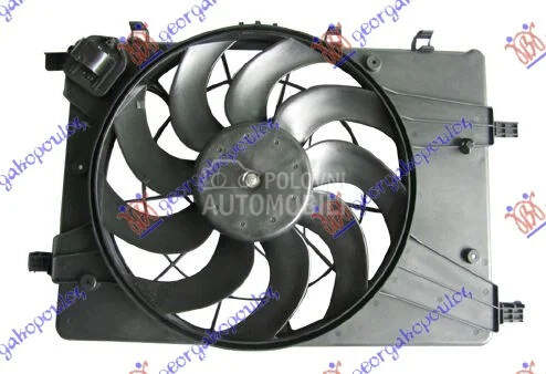 Ventilator hladnjaka za Opel Astra J od 2011. do 2018. god.