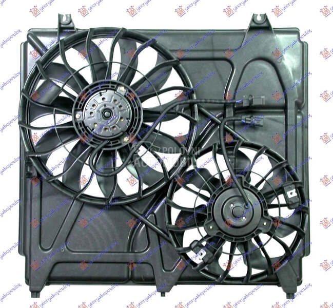 Ventilator hladnjaka za Kia Sorento od 2002. do 2009. god.