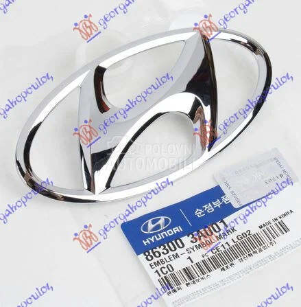 Znak za Hyundai Getz od 2006. do 2010. god.