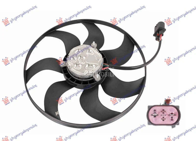 Ventilator hladnjaka za Seat Ibiza od 2012. do 2015. god.