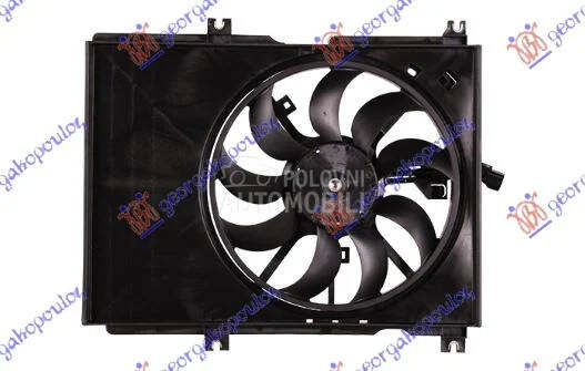 Ventilator hladnjaka za Suzuki Swift od 2014. do 2017. god.