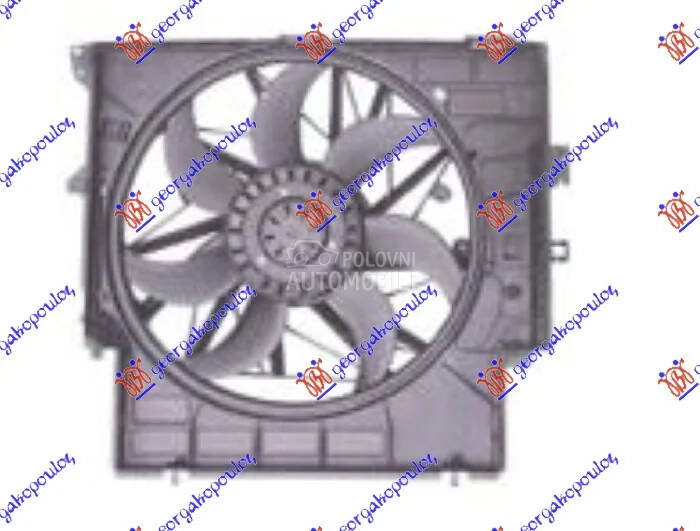 Ventilator hladnjaka za BMW X4 od 2014. do 2018. god.