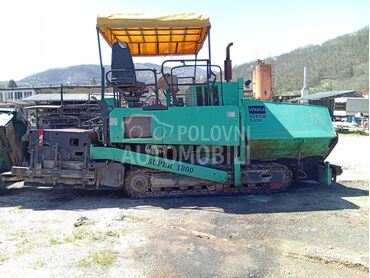 Vögele Super 1800, 33.000 €, 1991. , Finišer, Bajina Bašta